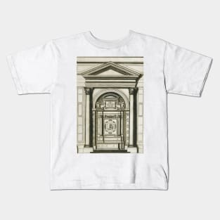 Porticoes and gateways classic architecture Kids T-Shirt